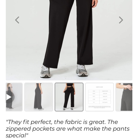 ninepine Asana Relaxed Straight Pant FREE SHIPPING - Picture 4 of 8